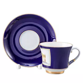 Banquet tea set with the pattern "Classics of St. Petersburg" for 6 persons (20 items)